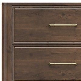 Country View Woodworking Brown Maple 30" Bedside Chest-1