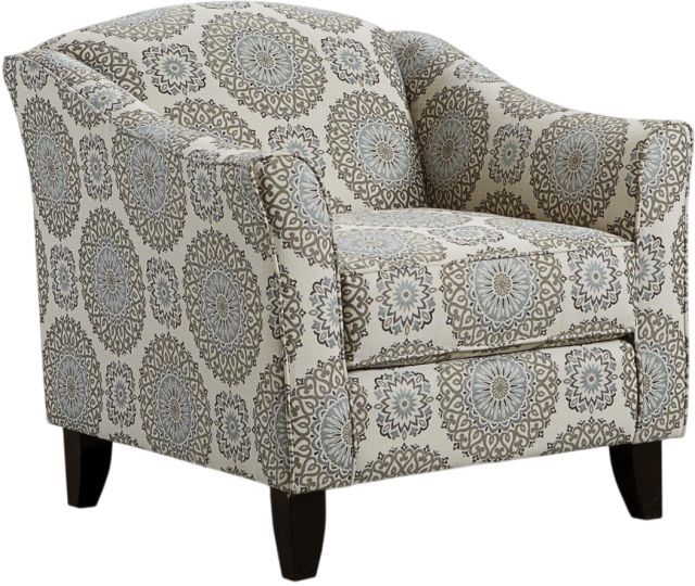 Fusion Furniture Grande Brianne Twilight Accent Chair-0