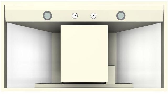 Vent-A-Hood® 36" Biscuit Air Recover System (ARS) Euro-Style Duct-Free Wall Mounted Range Hood-3