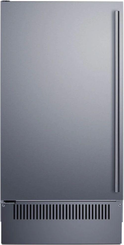 Summit® 18” 60 lb Stainless Steel Undercounter Ice Maker-0