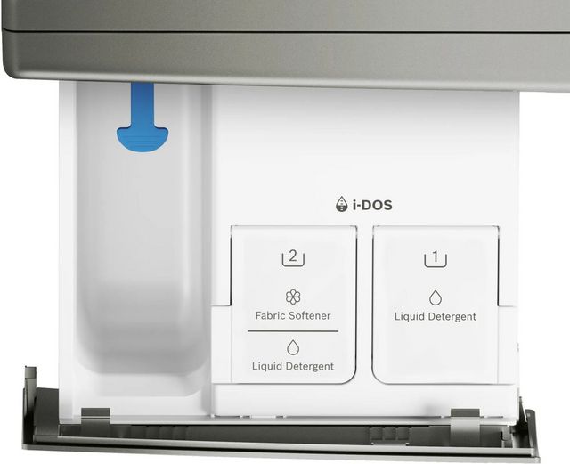 Bosch 800 Series 24" Pearl Steel Front Load Washer -5