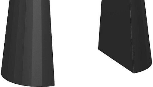 Amisco Customizable Gemma White Oak Veneer 84" Dining Table-2