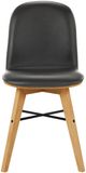 Moe's Home Collection Napoli 2-Piece Black Dining Chair Set-1