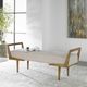 Uttermost® Waylon Ivory Bench-1