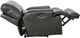 Catnapper® Wembley Steel Leather Power Lay Flat Recliner with Power Adjustable Headrest and Lumbar Support-5