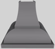 Vent-A-Hood® Designer Series 36" Gunsmoke Wall Mounted Range Hood-0