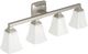 Moen® Voss™ Brushed Nickel Four Globe Bath Light-0