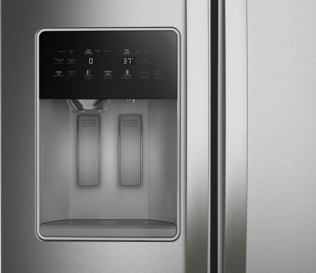 Whirlpool® 36 in. 28.4 Cu. Ft. Fingerprint Resistant Stainless Steel Side-by-Side Refrigerator-6