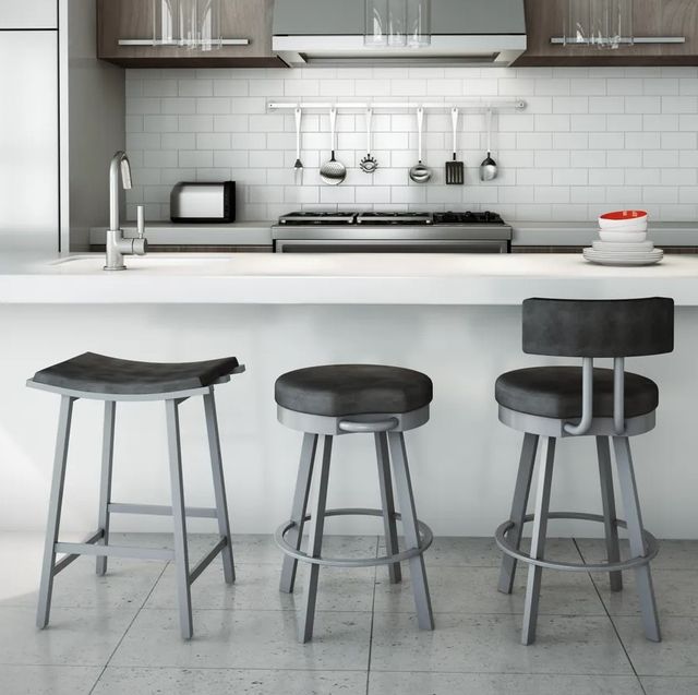 Amisco Customizable Barry Swivel Counter Stool-2