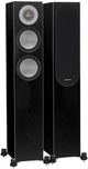 Monitor Audio Silver 200 Black Oak Floor Standing Speakers-0