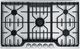 Frigidaire Professional® 36'' Stainless Steel Gas Cooktop-0