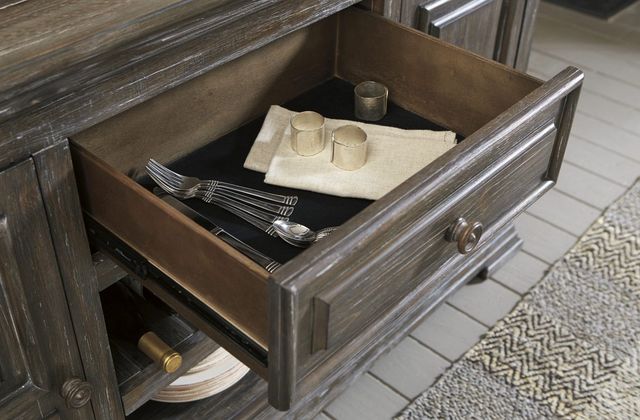 Signature Design by Ashley® Wyndahl Rustic Brown Dining Server-1