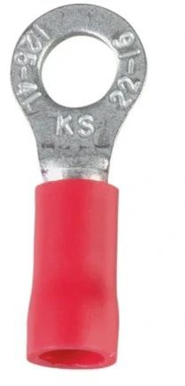RadioShack #8 Insulated Ring Terminals-0