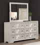 Furniture of America® Argenthart 4-Piece Light Gray Queen Bedroom Set-5
