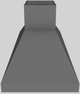Vent-A-Hood® 60" Gunsmoke Euro-Style Island Range Hood-4