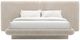 Caracole® Overlap Caracole Classic Ivory 112" King Upholstered Panel Bed-1