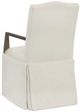 Fairfield® Customizable Entree Dining Camel Short Back Skirted Arm Chair-3