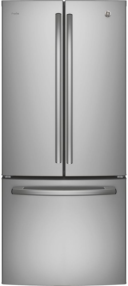 GE Profile™ 20.8 Cu. Ft. Stainless Steel French Door Refrigerator-0