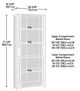 Sauder® White 2-Door Shaker Storage Cabinet-1