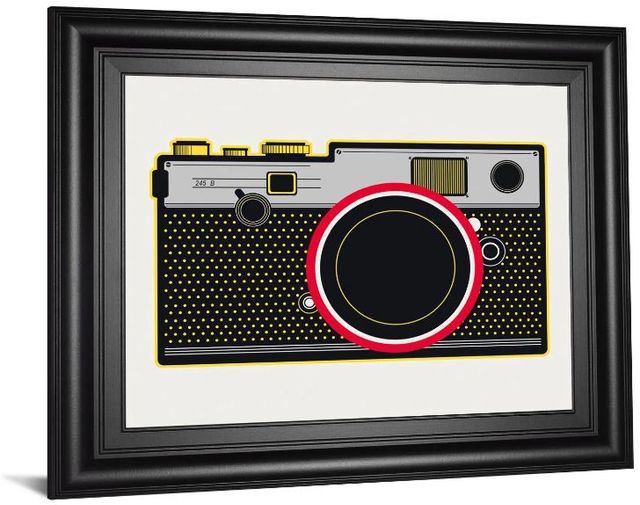 Classy Art Black Snapshot by Tom Frazier Wall Art-1
