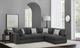 Coaster® Serene 4-Piece Charcoal Modular Sectional-1