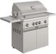 Thor Kitchen® 36" Stainless Steel Built-In Gas Grill on Cart with Sear Rear Infrared Burner and Rotisserie-4