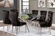 Furniture of America® Silveria 7-Piece Chrome Dining Table Set-0