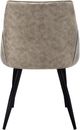 Monarch Specialties Inc. 2-Piece Black/Taupe Arm Chair Set with Integrated Arms-4
