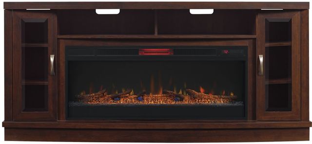 ClassicFlame® Hutchinson Oak Espresso TV Stand-2
