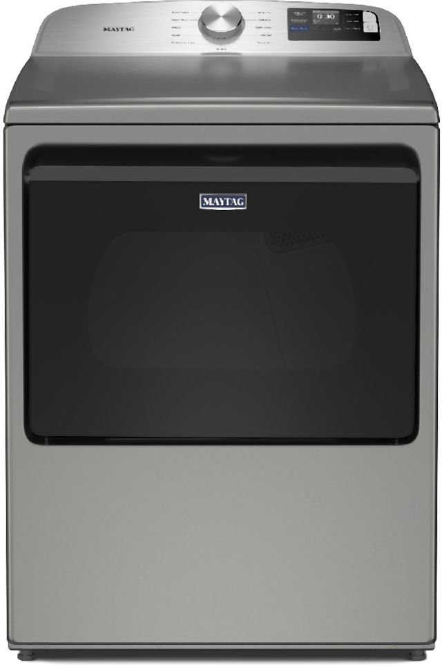 Maytag 7.4 Cu. Ft. Radiant Silver Electric Dryer with Advanced Moisture Sensing-0