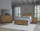 Vaughan-Bassett Dovetail Natural California King Board and Batten Panel Bed-1