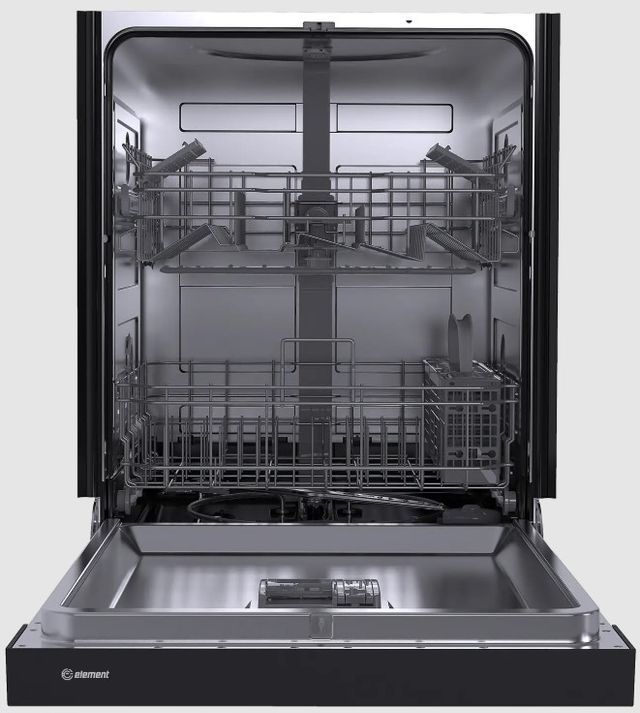 Element® 24" Black Front Control Built In Dishwasher -2