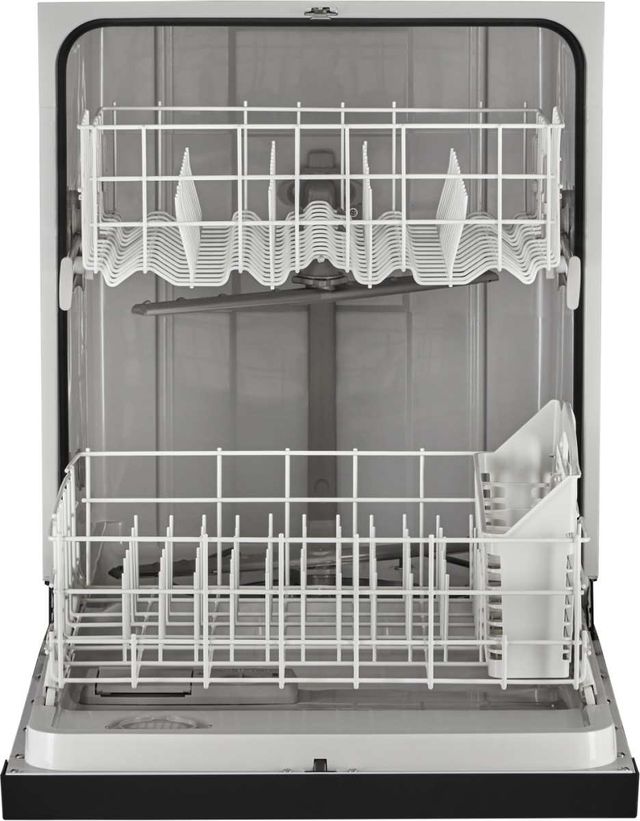 Whirlpool® 24" Black Front Control Built In Dishwasher-1