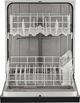 Whirlpool® 24" Black Front Control Built In Dishwasher-1