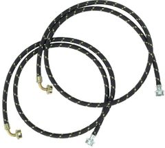 Amana® 6' Washer Gooseneck Nylon Braid Fill Hoses