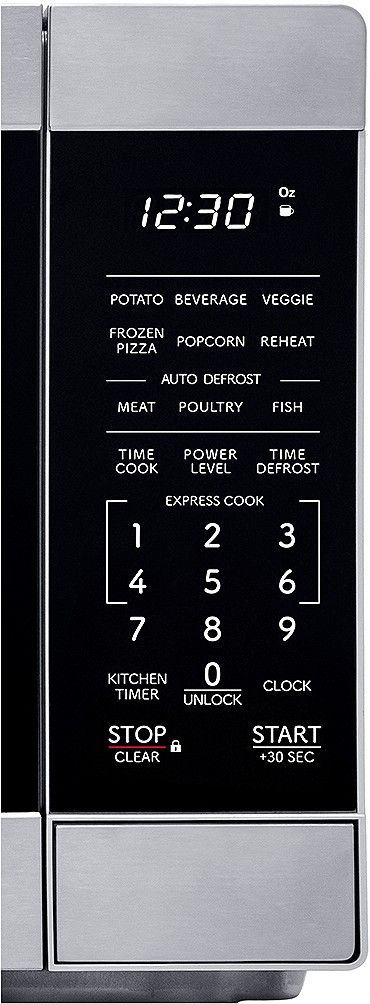 Sharp® Carousel® 0.9 Cu. Ft. Stainless Steel Countertop Microwave-4