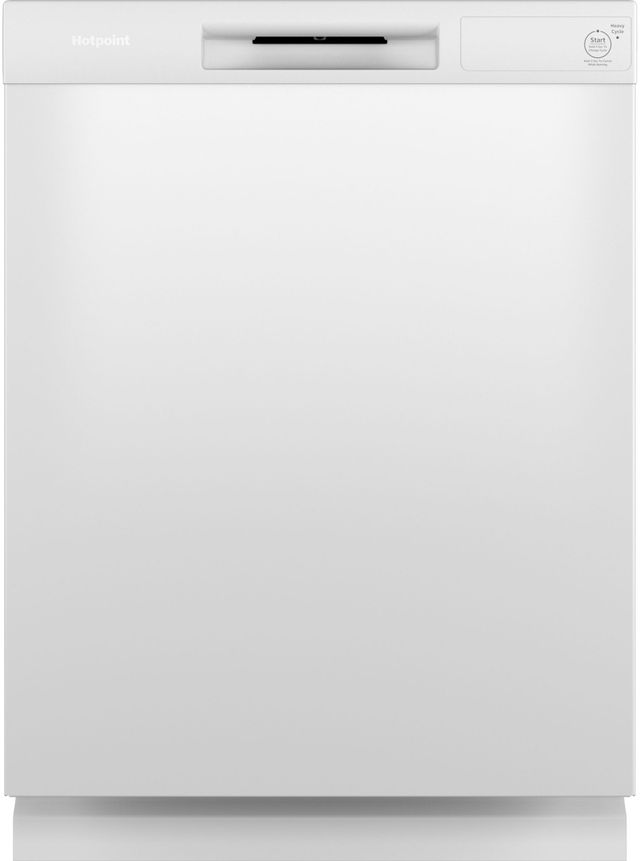 SCRATCH & DENT - Hotpoint® 24" White Built-In Dishwasher-0