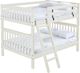 Crate Designs™ Furniture Cloud Full XL/Full XL Mission Bunk Bed-0