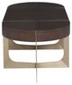 Fairfield® Libby Langdon Goddard Smoked Stone Oval Cocktail Table-3