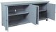 Jofran Inc. Isabella Blue 69" Mirrored Accent Cabinet-4