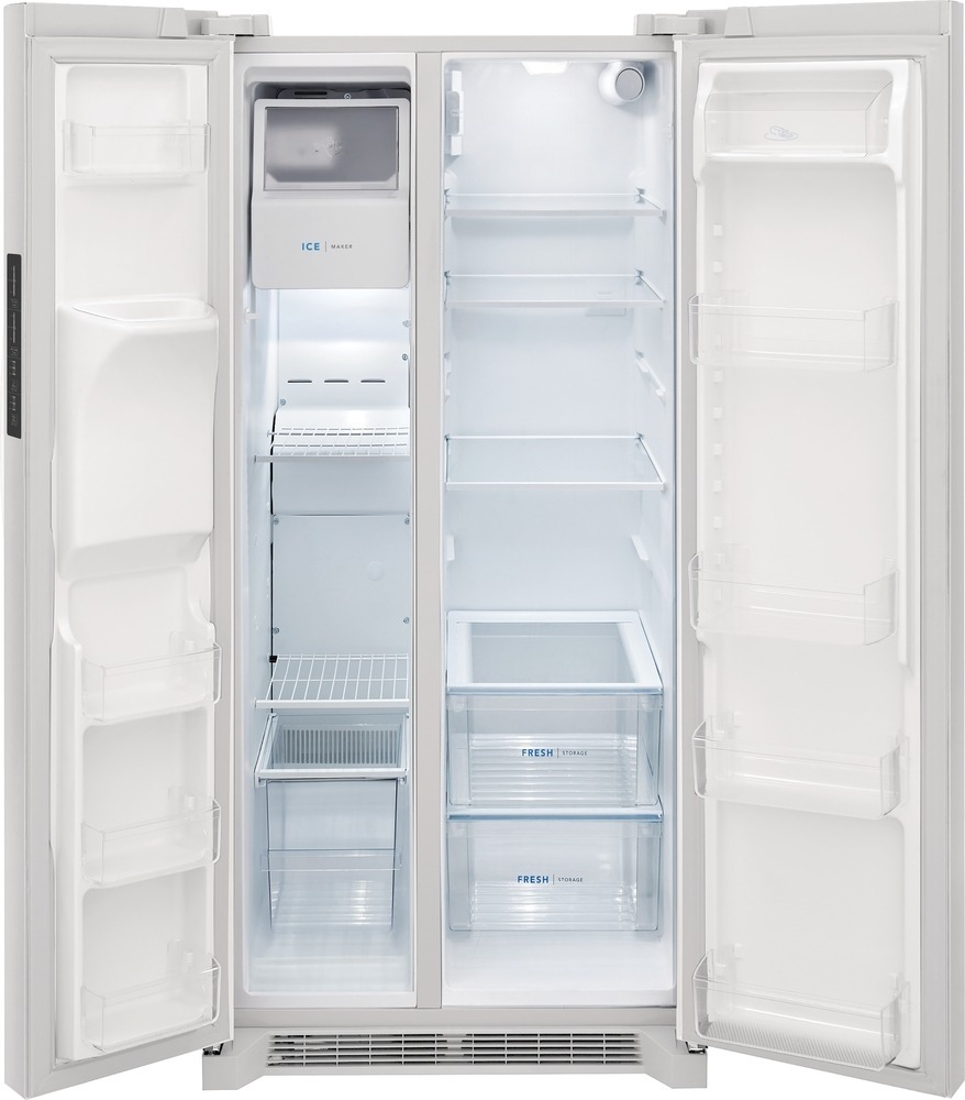 Frigidaire 33" 22.2 Cu. Ft. White Standard Depth Side-by-Side Refrigerator