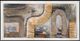 Classy Living Organic Golden Arches Textural Abstract Wall Art-0