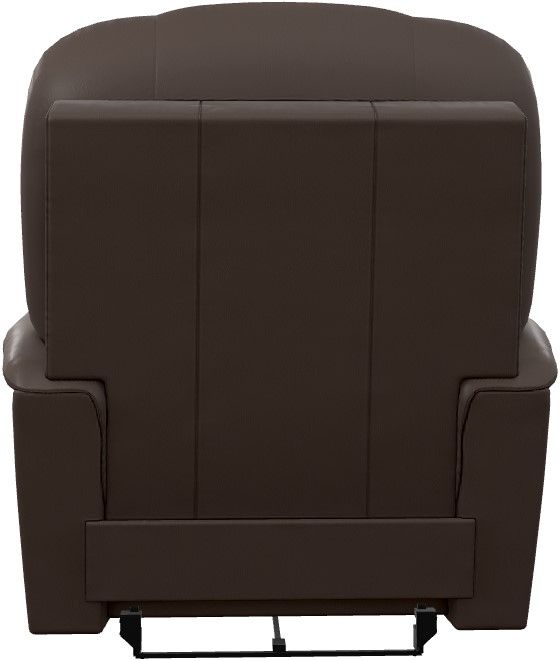 La-Z-Boy® Jasper Dark Brown Leather Power Wall Recliner with Headrest and Lumbar-3