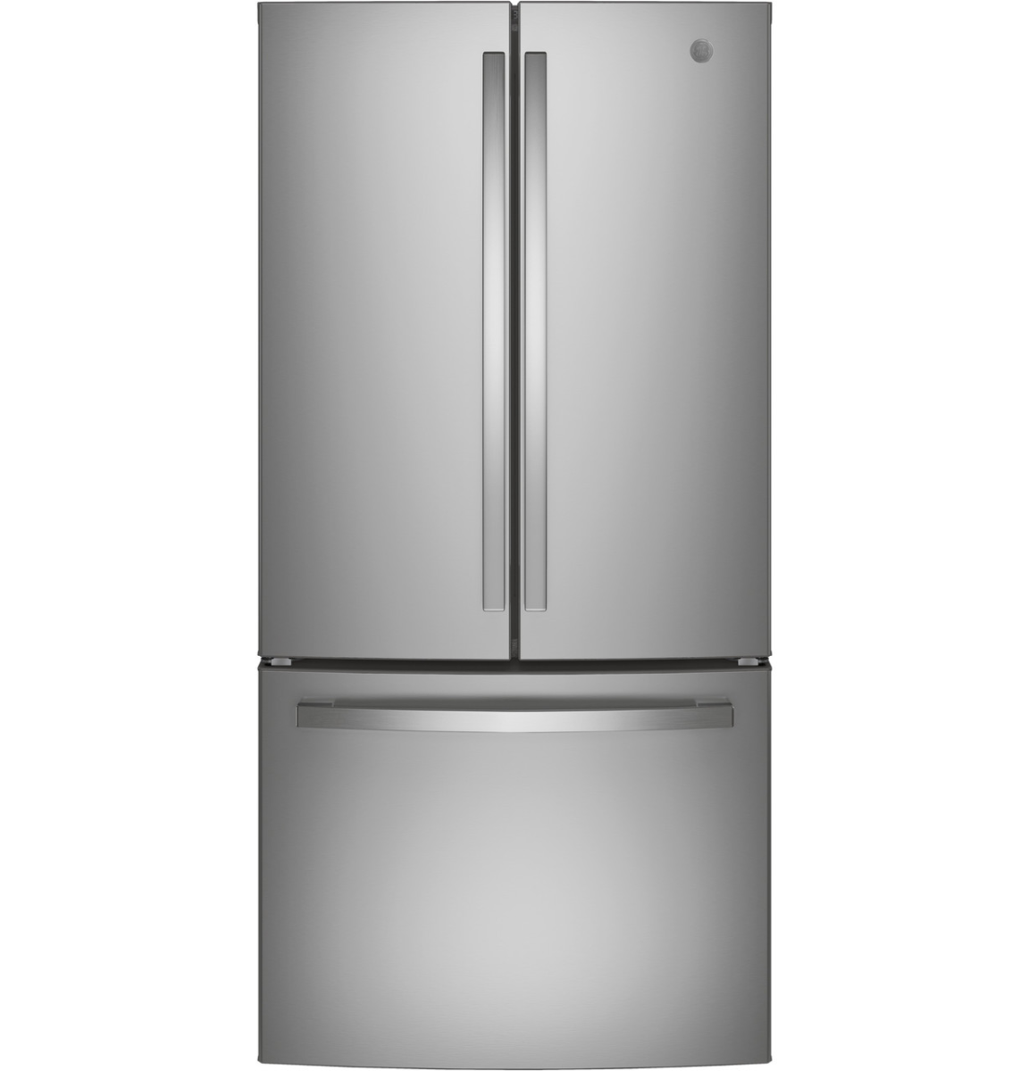GE® 33" 18.6 Cu. Ft. Fingerprint Resistant Stainless Steel Counter Depth French Door Refrigerator
