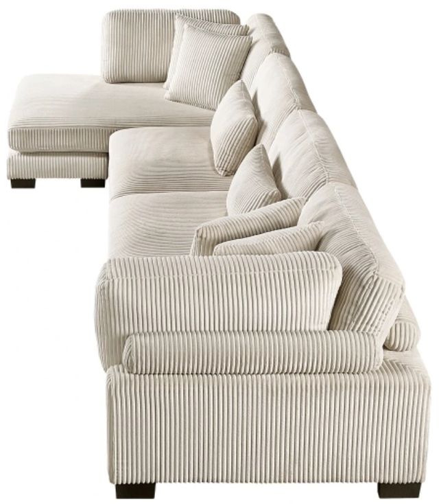 Homelegance® Traverse 4-Piece Beige Modular Sectional with Reversible Chaise-3