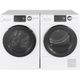 GE® 4.1 Cu. Ft. White Ventless Electric Dryer-4