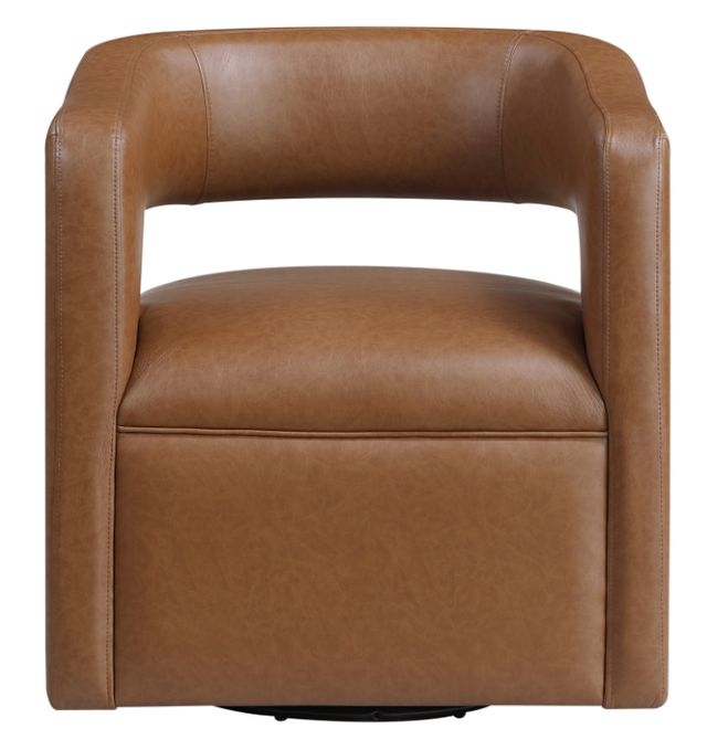 Homelegance® Sawyer Camel Swivel Chair-2