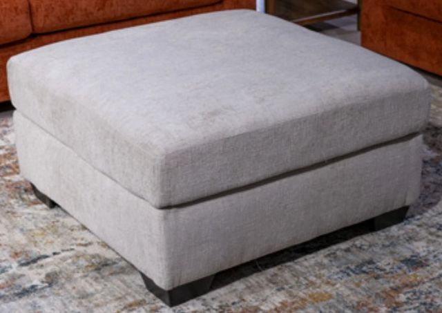 Oversized Accent Ottoman Stone - OVERSTOCK-1