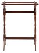 Powell® Boone Heirloom Cherry Blanket Rack-4