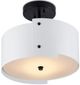 Currey & Company Ritsu Sugar White Semi-Flush Lighting-2